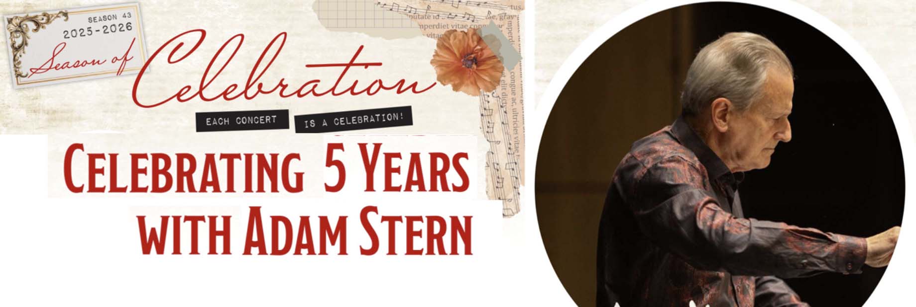 Celebrating 5 Years with Adam Stern Celebrating 5 Years with Adam Stern